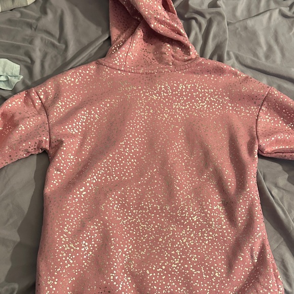 Nike Pink and Silver Kids Hoodie - Picture 3 of 3